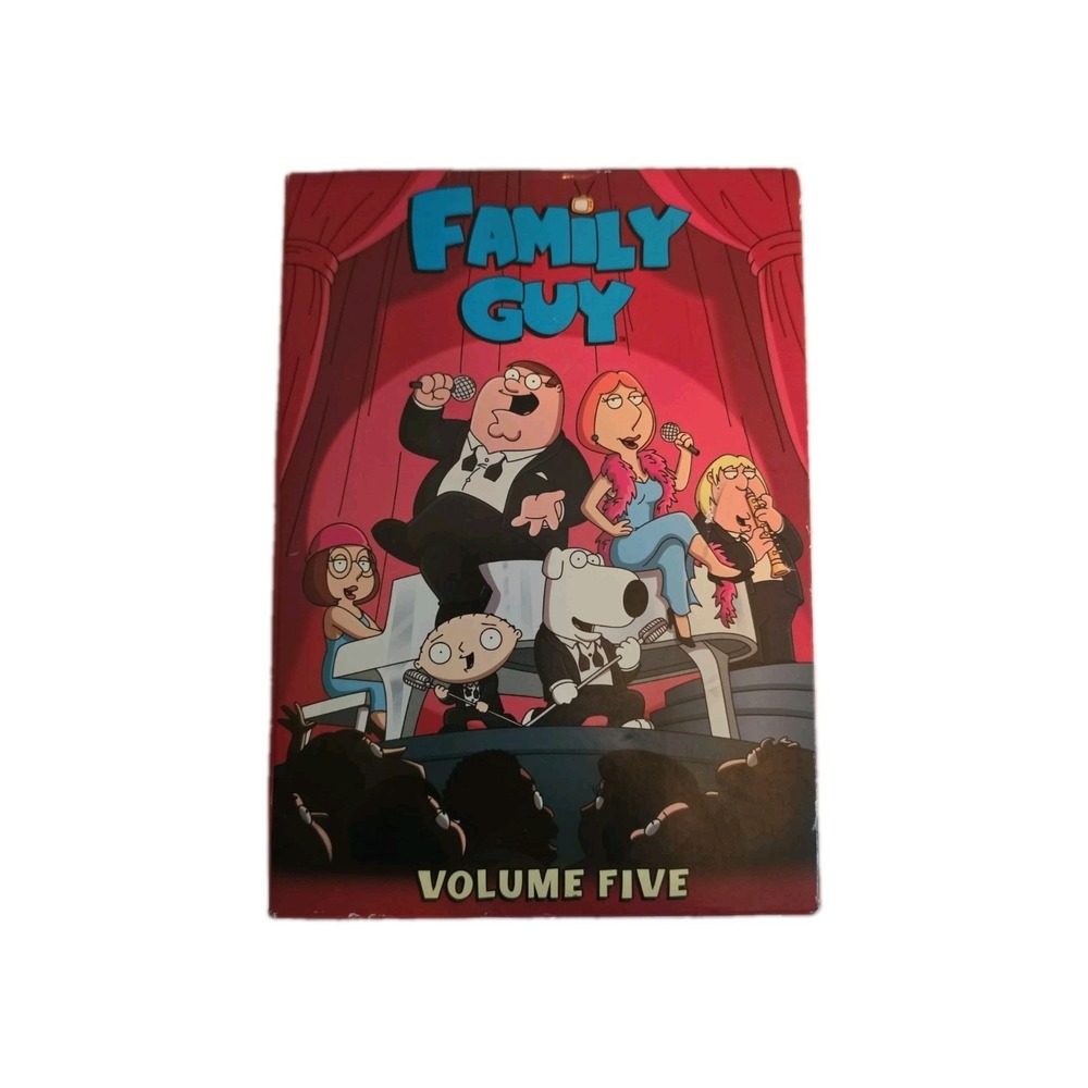 Family Guy Volume 5 DVD 3-Disc Set Season 5 2006 Fox Series Excellent Condition